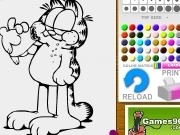 Jouer à Gardfield coloring