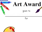 Jouer à Art award