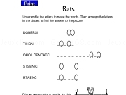 Jouer à Sorting bat sentence