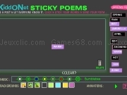 Jouer à Kidd O net sticky poem