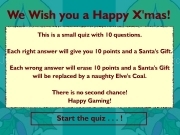 Jouer à Quiz happy Christmas