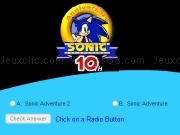 Jouer à Sonic quiz 3