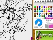 Jouer à Tiny toons flying planes coloring
