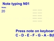 Jouer à Note typing No1