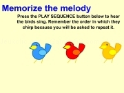 Jouer à Memorize the melody