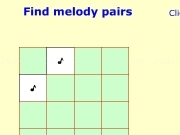 Jouer à Find melody pairs