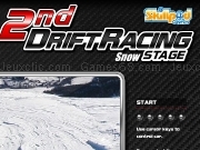 Jouer à 2nd drift racing snow stage