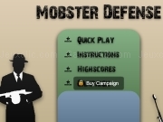 Jouer à Mobster defense