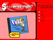 Jouer à What is the right price ?