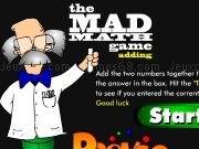 Jouer à The mad math game adding