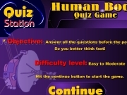 Jouer à Quiz station - human body