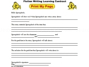Jouer à Fiction learning contract