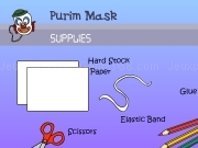 Jouer à Purim mask