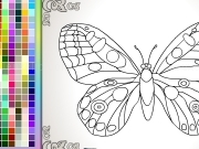 Jouer à Butterfly coloring