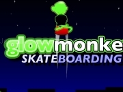 Jouer à Glow monkey skate boarding