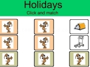 Jouer à Click and match - holidays