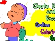 Jouer à Charile Brown and snoopy online coloring