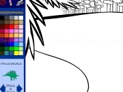 Jouer à Dino coloring