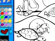 Jouer à Reptiles coloring