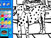 Jouer à 101 dalmatian coloring