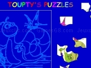 Jouer à Touptys puzzle scargol