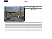 Jouer à Word list boy and girl letter