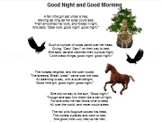 Jouer à Good night and good morning