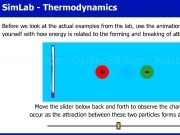 Jouer à Simlab - thermodynamics