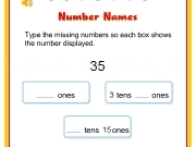 Jouer à Number names