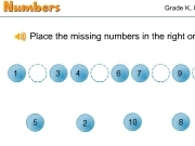 Jouer à Numbers missing numbers