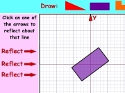 Jouer à Trace rectangles or triangles