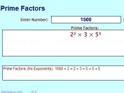 Jouer à Prime factors