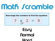 Jouer à Math scramble