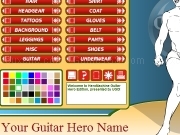 Jouer à Guitar hero machine