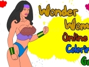 Jouer à Wonder woman online coloring