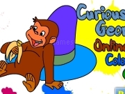 Jouer à Curious george online coloring