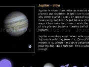 Jouer à Planets facts figures