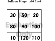 Jouer à Balloon Bingo 1WS