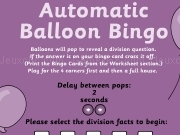 Jouer à Automatic balloon bingo