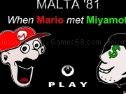 Jouer à Mario met miyamoto