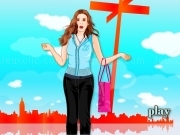 Jouer à Confession of a shopaholic dress up game