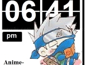 Jouer à Naruto Kakashi Flash clock by sd0711