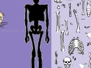Jouer à Bones skeleton dress up
