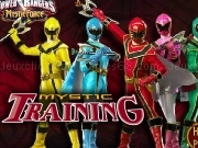 Jouer à Power rangers mystic training