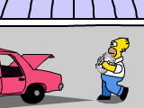 Jouer à The Simpsons : Homers beer run