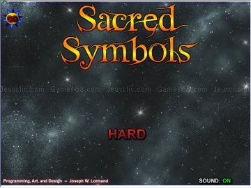 Jouer &agrave; Sacred symbols