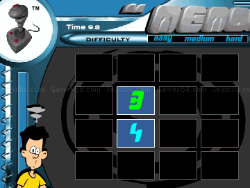 Jouer &agrave; Memory