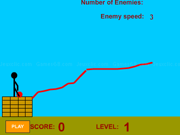 Jouer &agrave; Save the stickman