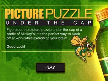 Jouer &agrave; Picture puzzle - under the cap