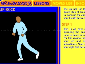 Jouer &agrave; Break dance lessons